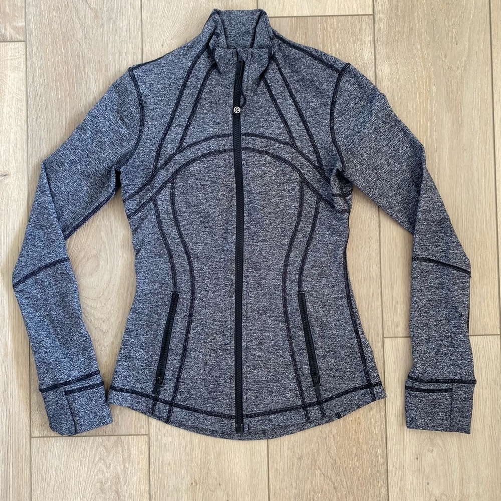 Lululemon Athletica Heathered Gray Jacket